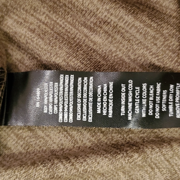 NWT Eddie Bauer FreeDry Olive T-Shirt Small - Picture 9 of 9